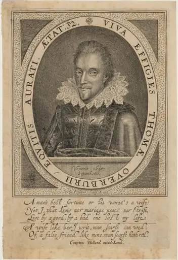 Sir Thomas Overbury, by Simon van de Passe