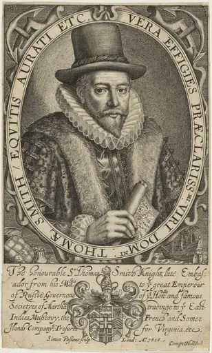 Sir Thomas Smith, by Simon van de Passe