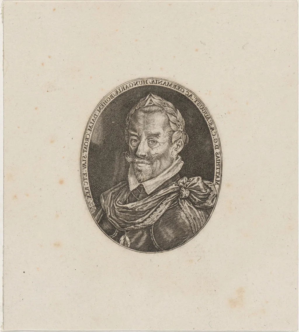 The Emperor Matthias, by Simon van de Passe, ink, 1621