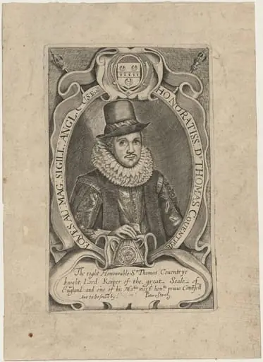 Thomas, First Baron Coventry, by Simon van de Passe