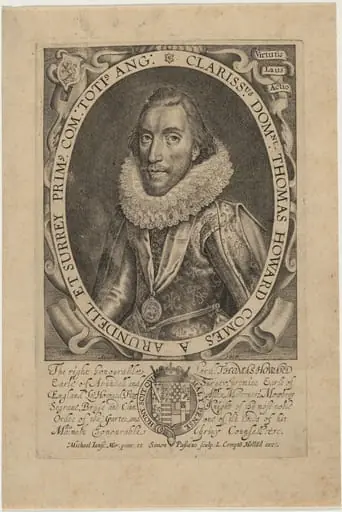 Thomas Howard, Second Earl of Arundel and Surrey, by Simon van de Passe