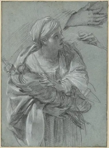 Creusa Carrying the Gods of Troy, by Simon Vouet