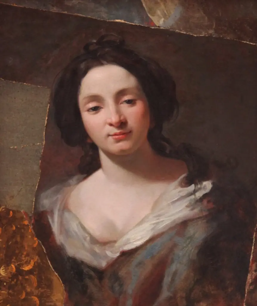 Portrait of Virginia da Vezzo, by Simon Vouet