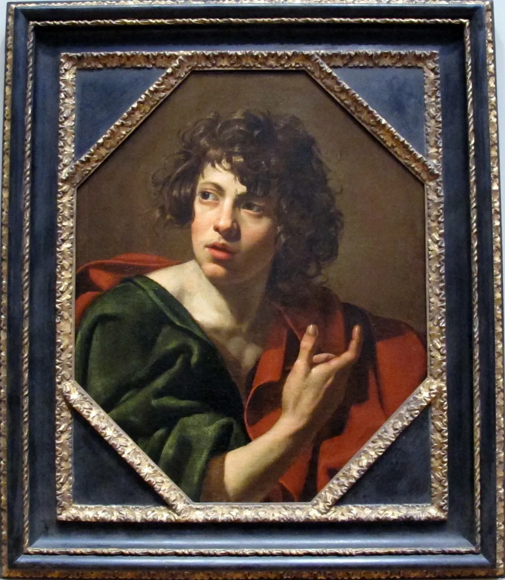 Saint John, by Simon Vouet, oil, 1623