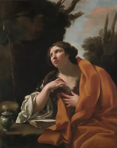 Saint Mary Magdalen, by Simon Vouet