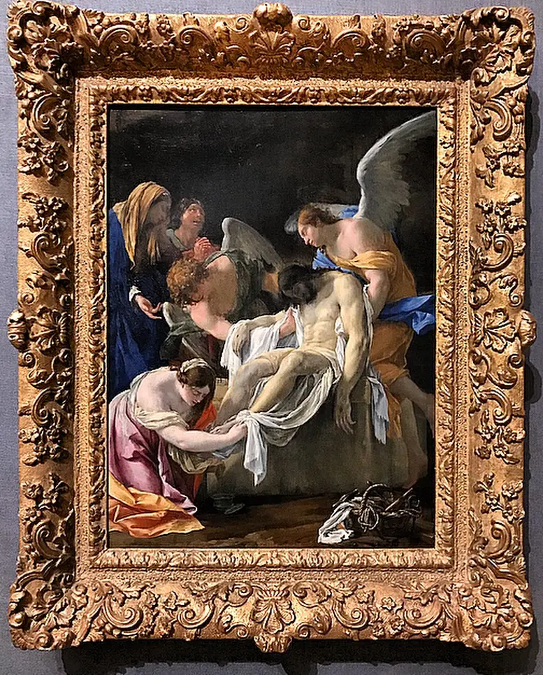 The Entombment, by Simon Vouet