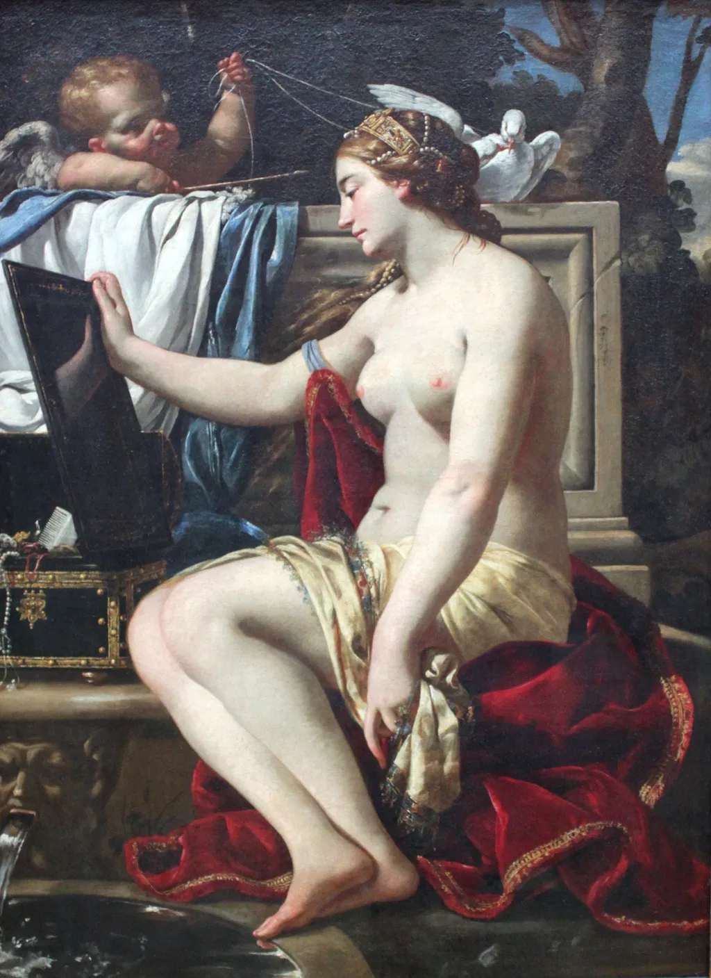 The Toilet of Venus, by Simon Vouet, oil, 1626