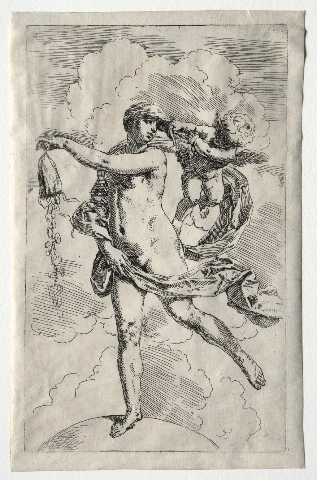La Fortuna, by Simone Cantarini, 1640