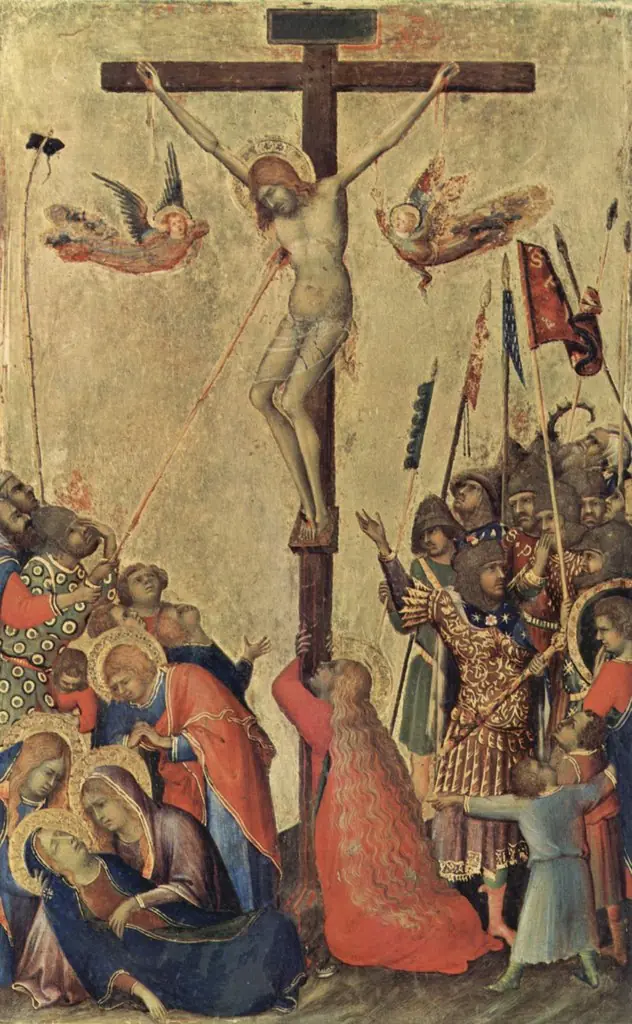 Christ on the Cross, by Simone Martini