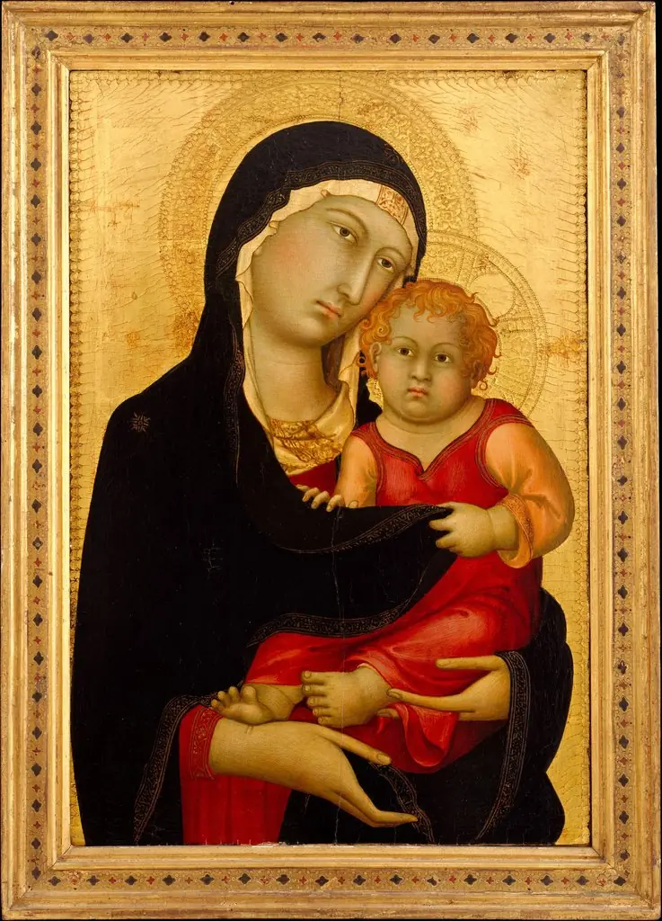 Madonna and Child, by Simone Martini