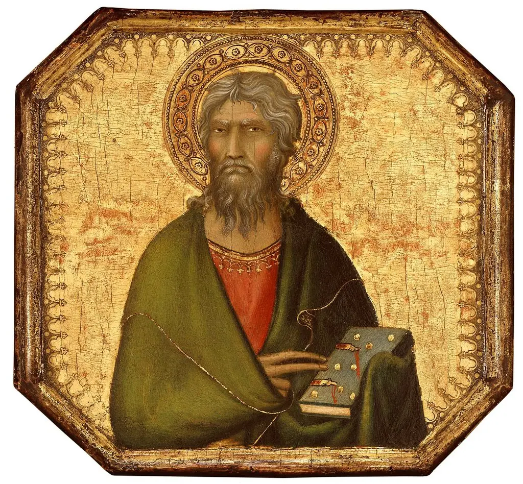 Saint Andrew (?), by Simone Martini