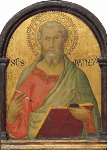 Saint Matthew, by Simone Martini