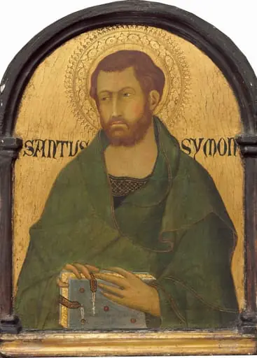 Saint Simon, by Simone Martini