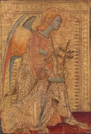 The Angel of the Annunciation, by Simone Martini