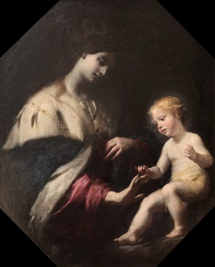The Mystical Marriage of Saint Catherine, by Simone Pignoni