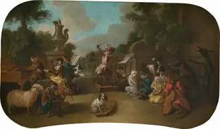 Singerie: The Concert, by Christophe Huet