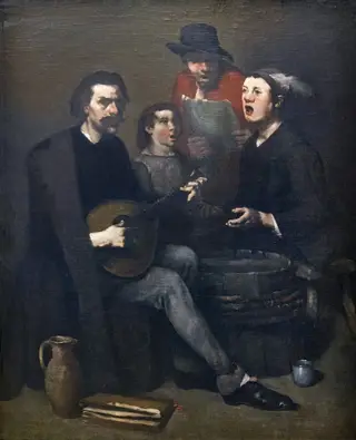Singers, by Augustin Théodule Ribot