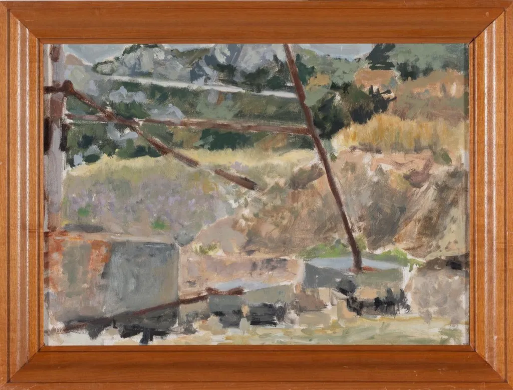 Outdoor study, by Siola Eleni, 1968