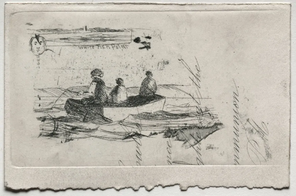 Fishing, by Sion Longley Wenban, 1884