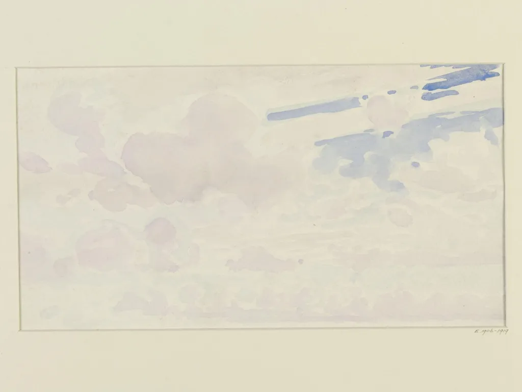 Cloud Study, by Sir Alfred East, 1850