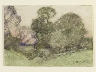 Evening: Les Andelys