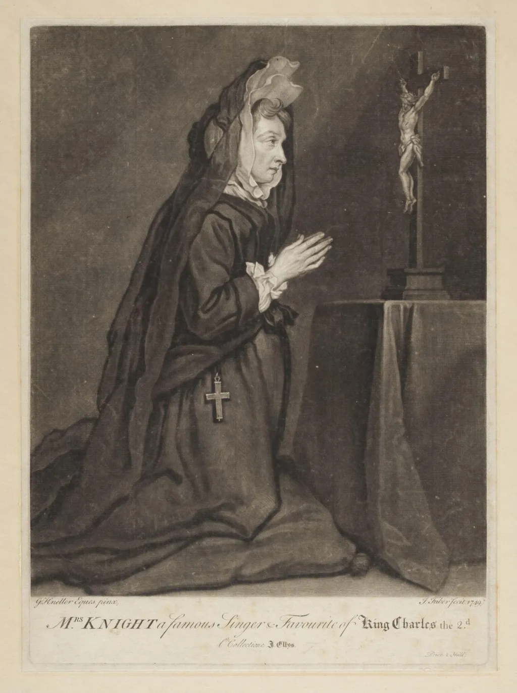 H Beard Print Collection, by Sir Godfrey Kneller