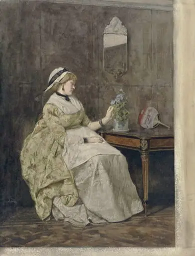 Contemplation, by Sir James Dromgole Linton