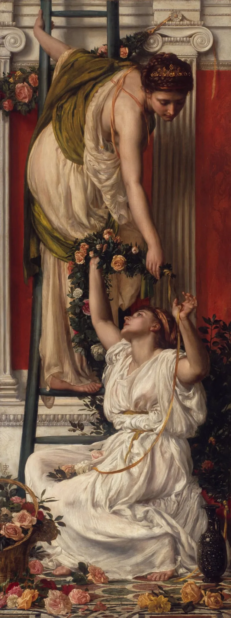 The Festival, by Sir John Edward Poynter, oil, 1875