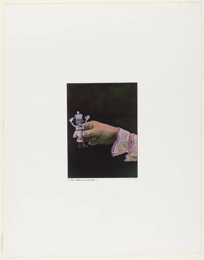 Untitled, by Sir Peter Blake, ink, 1972