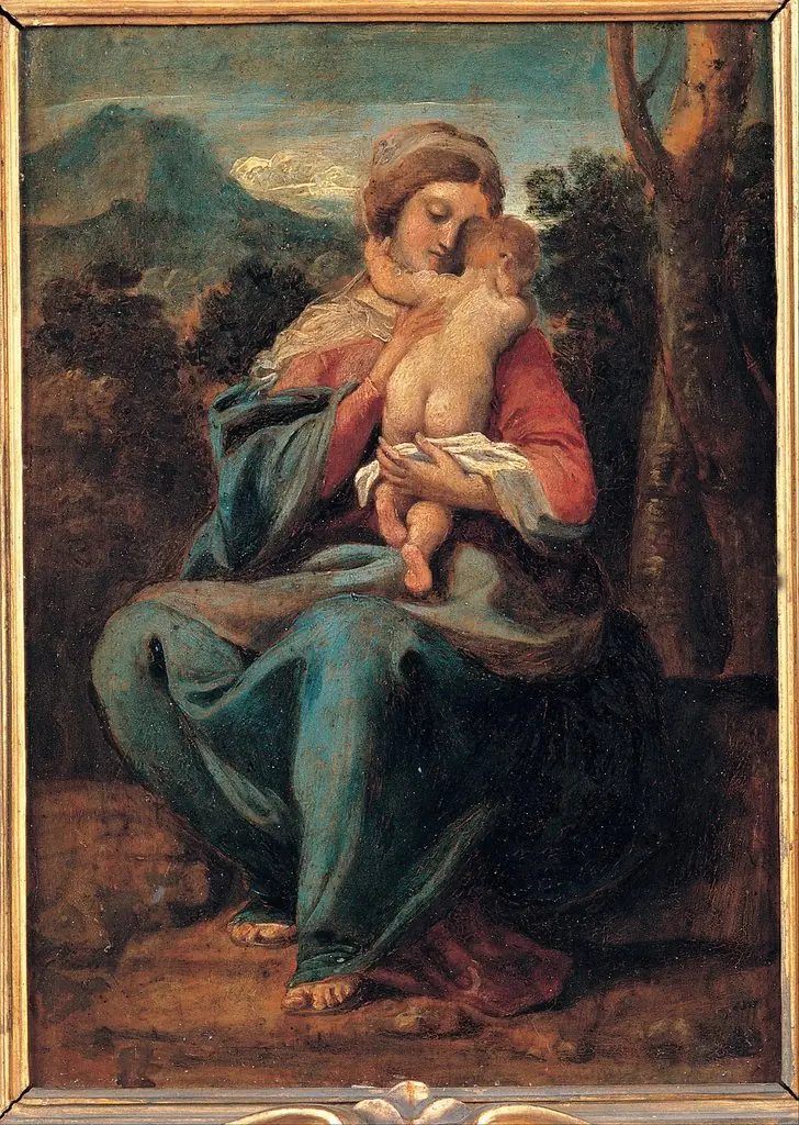 Madonna with the Child, by Sisto Badalocchio