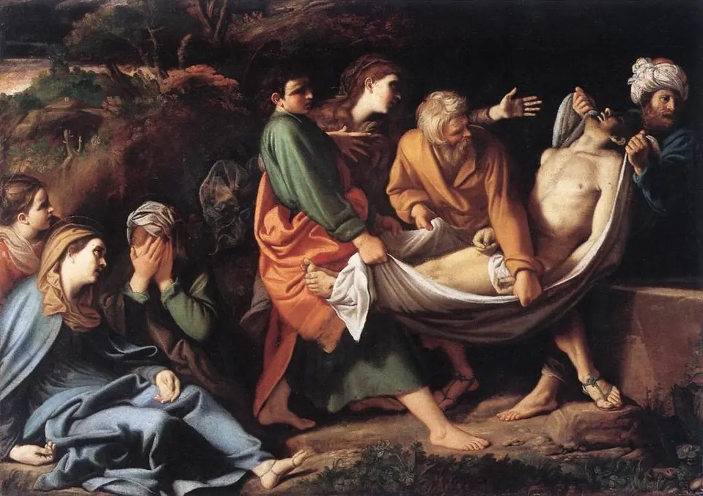 The Entombment of Christ, by Sisto Badalocchio