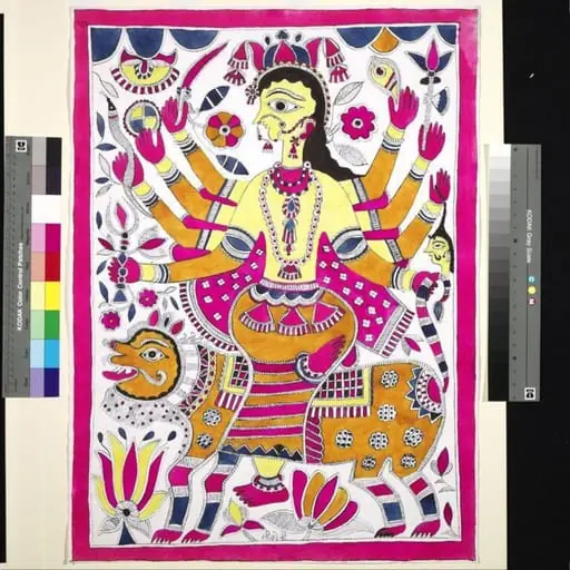 Durga, by Sita Devi