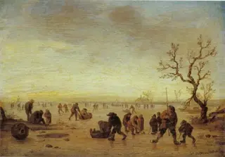 Skaters on the Ice, ca. 1642 – 1645