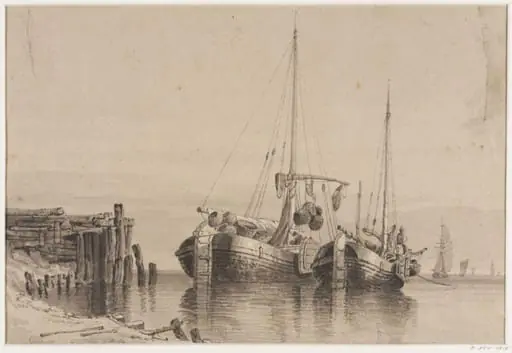 Fishing Boats, by Skinner Prout