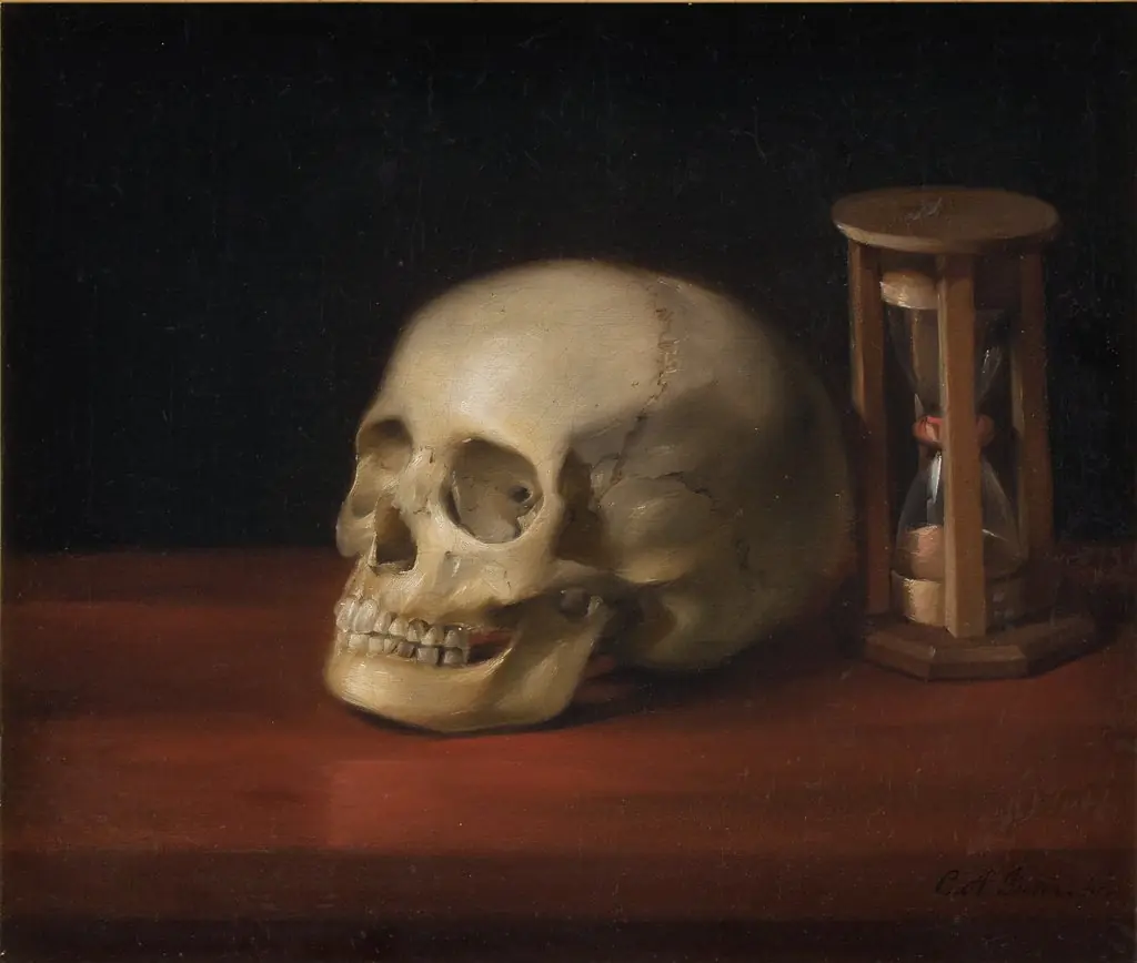 Skull and Hourglass