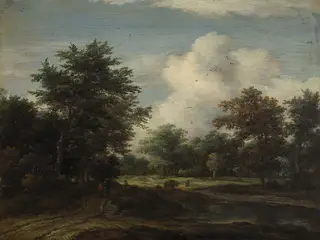 Small Woodland Landscape, by Jacob van Ruisdael