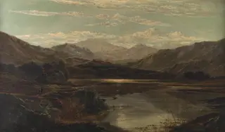 Snowdon from Capel Curig, by Charles Robert Leslie