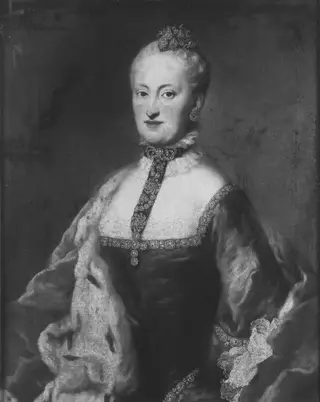 So-called portrait of Maria Anna Sophia of Saxony (1728–1797)