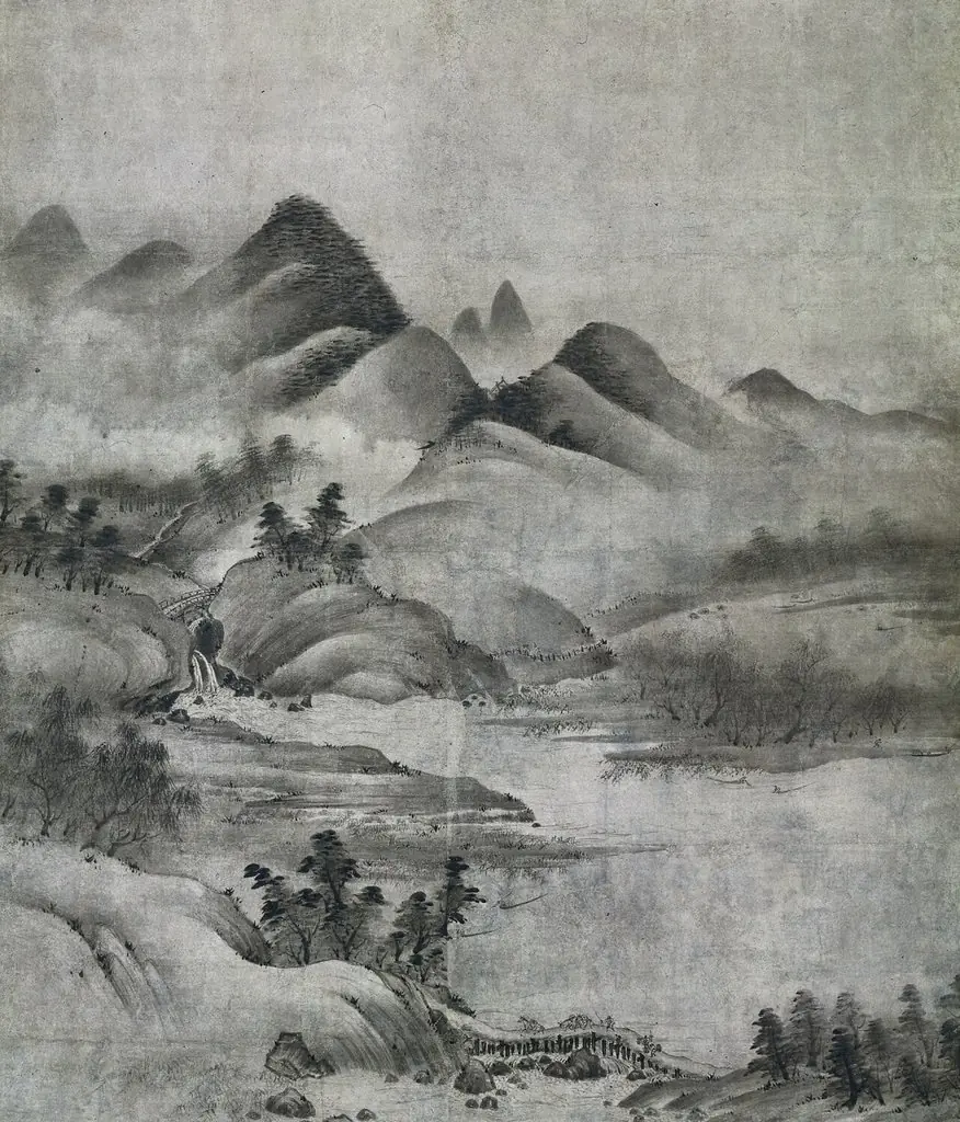 Landscape, by Sōami