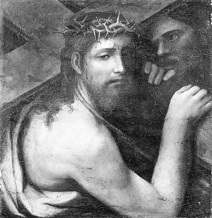 Der kreuztragende Christus, by Sodoma, paint, 1545