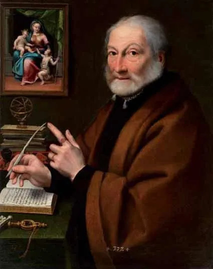 Portrait of Giovanni Battista Caselli, by Sofonisba Anguissola, oil, 1557