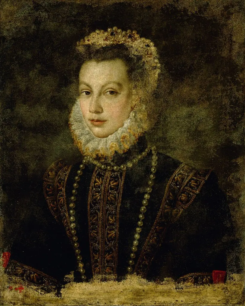 Portrait of Queen Elisabeth of Spain (1545-1568), by Sofonisba Anguissola