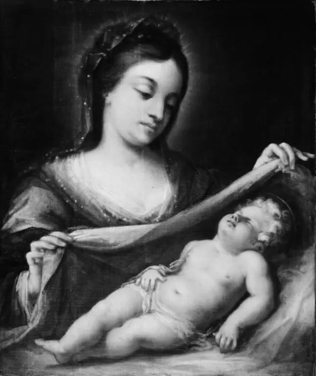 Virgin and Child, by Sofonisba Anguissola, oil, 1570