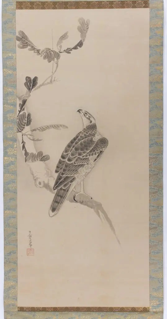 Hawks (Taka zu), by Soga Nichokuan