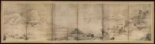 近江八景|Eight Views of Ōmi (Ōmi hakkei), by Soga Shōhaku
