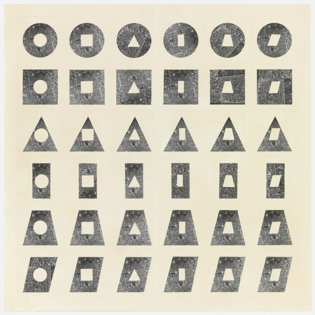Untitled, by Sol LeWitt, graphite, 1979