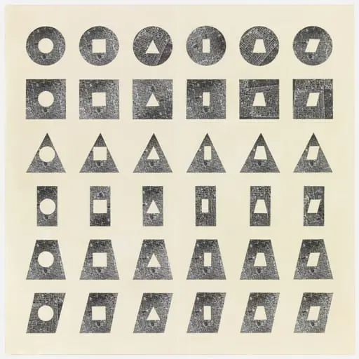 Untitled, by Sol LeWitt