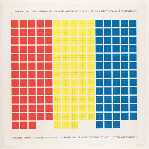 Untitled, by Sol LeWitt