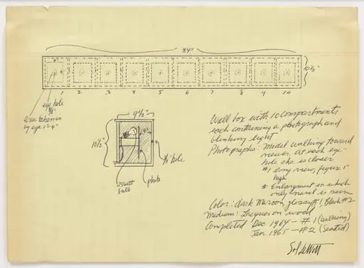 Untitled, by Sol LeWitt