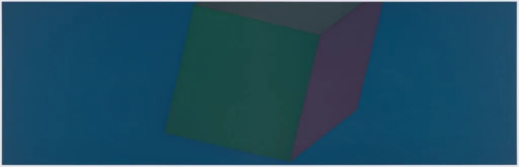 Untitled, by Sol LeWitt, ink, 1988